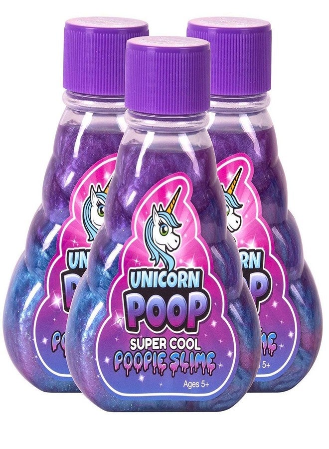 Mummy Please DIY Unicorn Poop Poopie Slime 【Pack of 3】 for Kids 100% Safe & Non-Toxic【Multi-Colored】 - Image 4